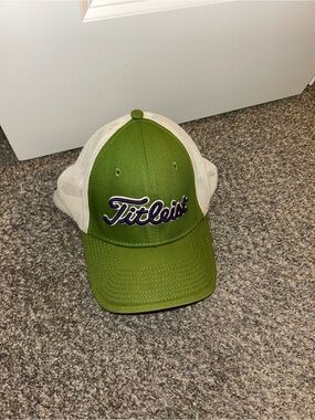 Titleist Green Mesh Back Cap L/XL